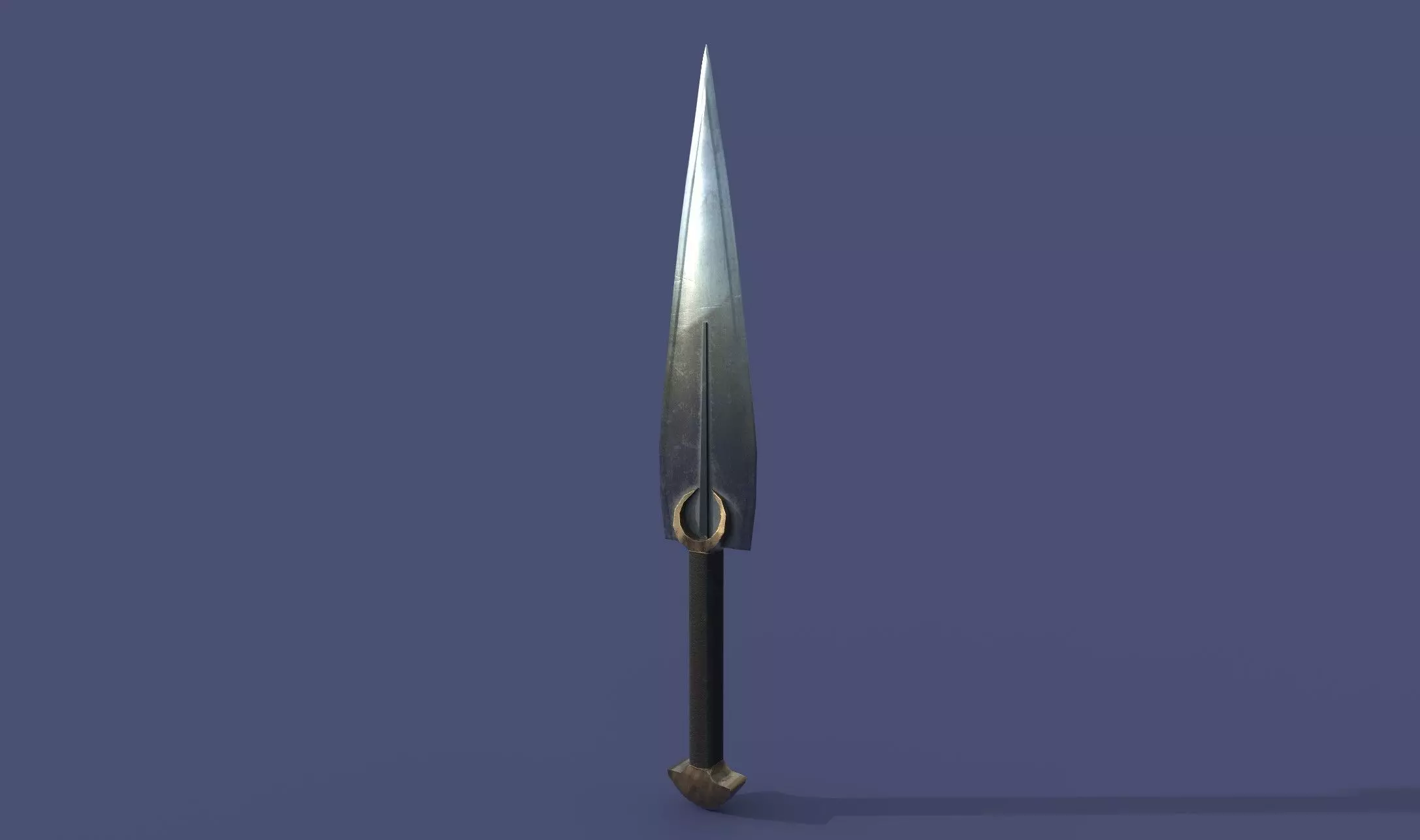 Ancient Bronze Age Inspired Dagger Free low-poly 3D model