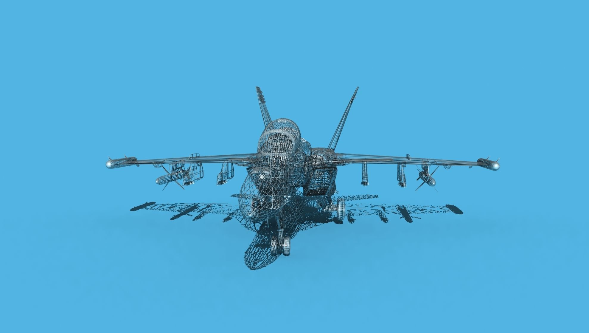 Boeing FA-18F Super Hornet V07 3D model_11