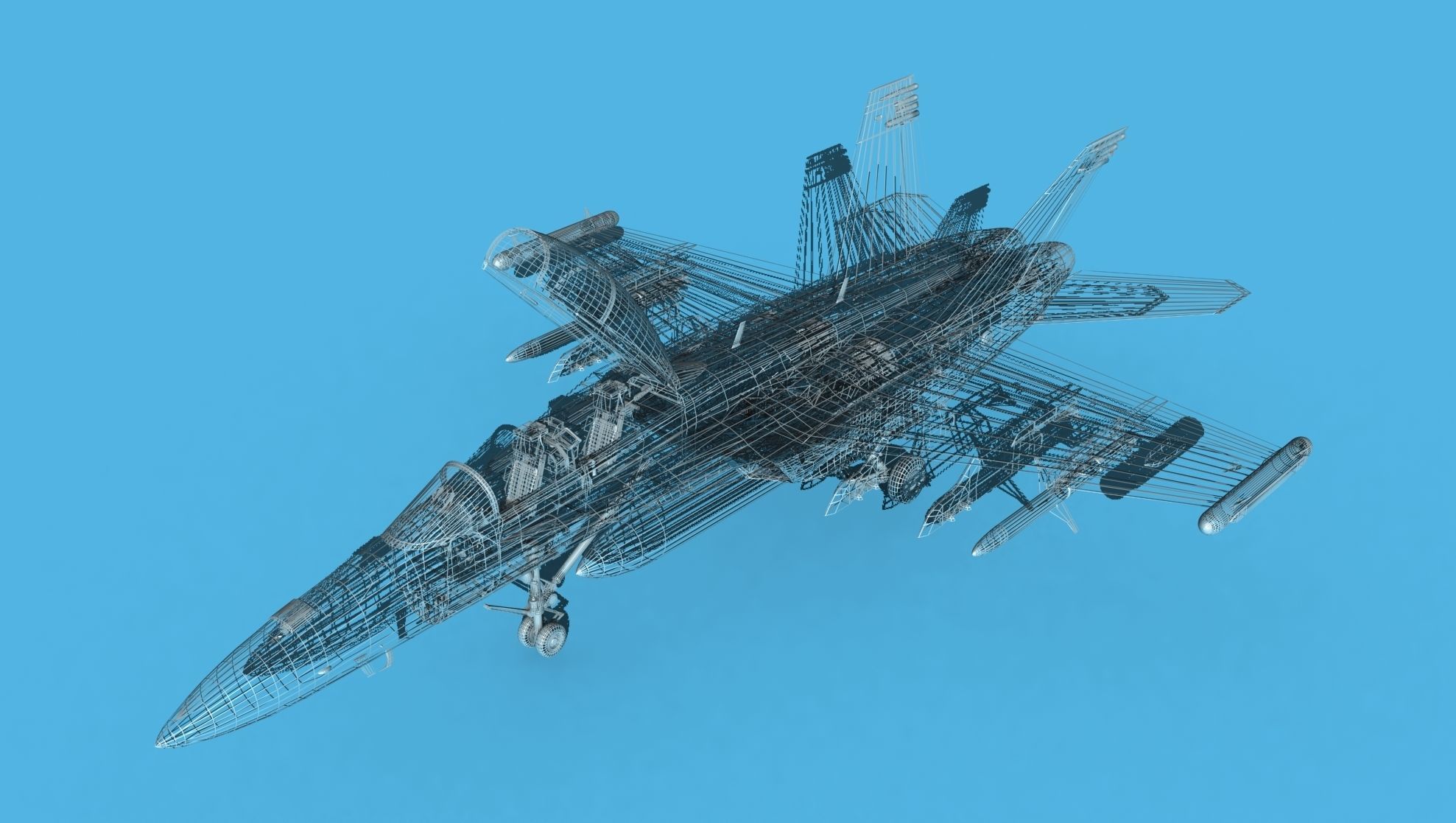 Boeing FA-18F Super Hornet V07 3D model_16