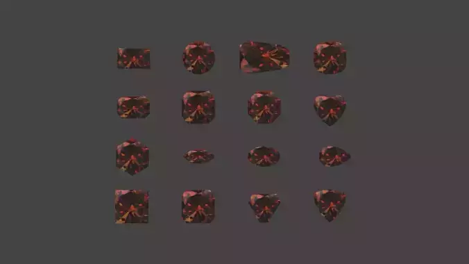 GEMS-004 Andradite Brown