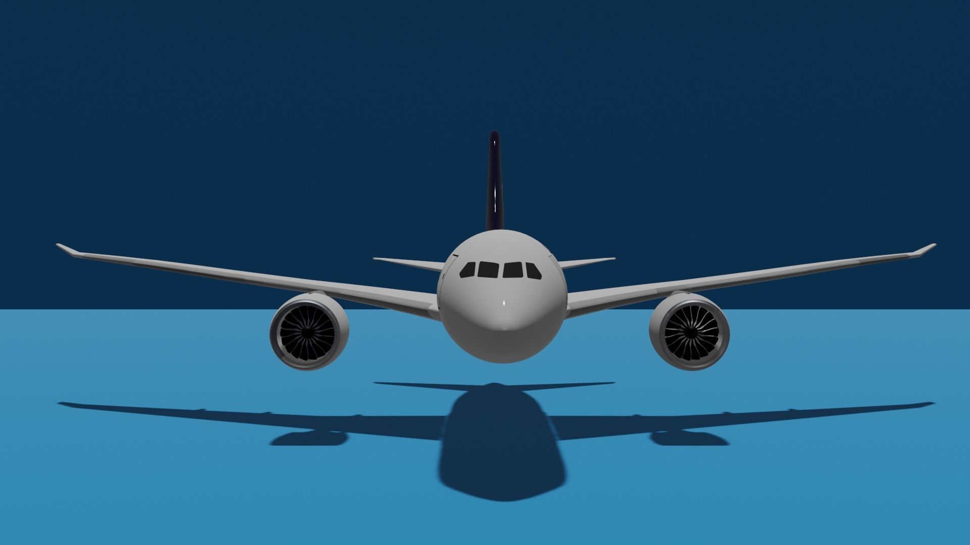 Boeing 787-9 Lufthansa 3D model  3D model_4