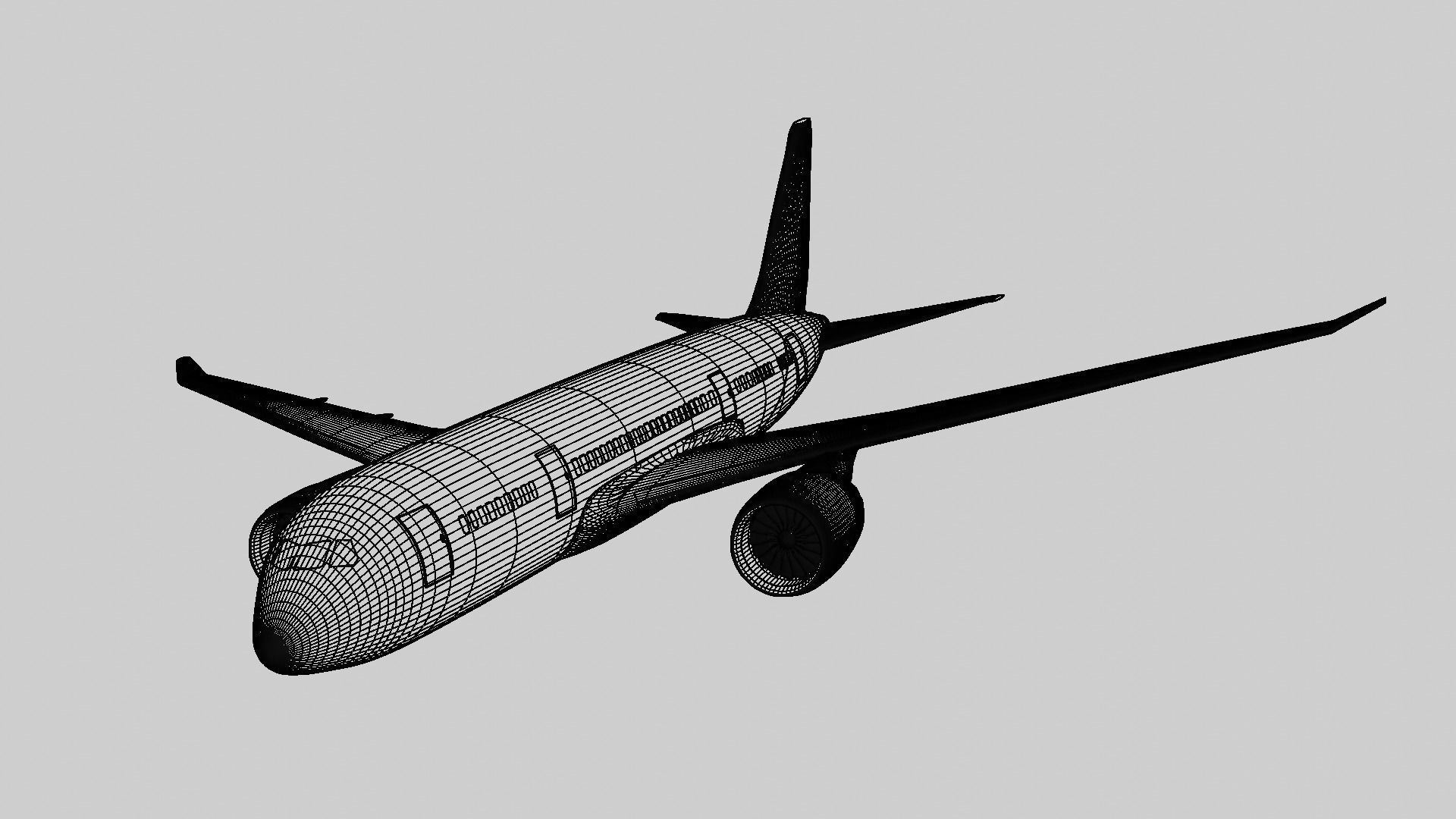 Boeing 787-9 Lufthansa 3D model  3D model_9