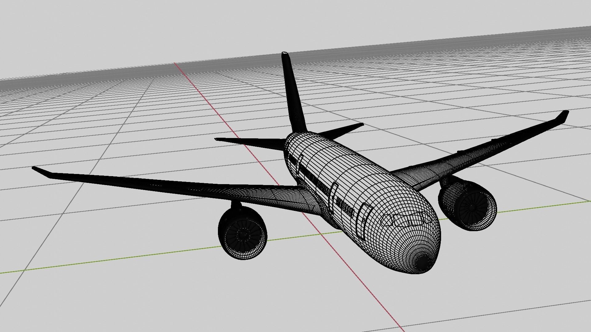 Boeing 787-9 Lufthansa 3D model  3D model_10