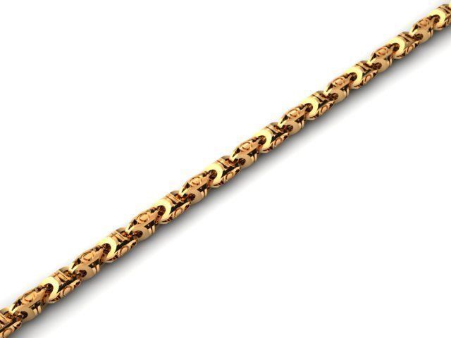 Eslabon para cadenas chain link 042111 3D print model_1