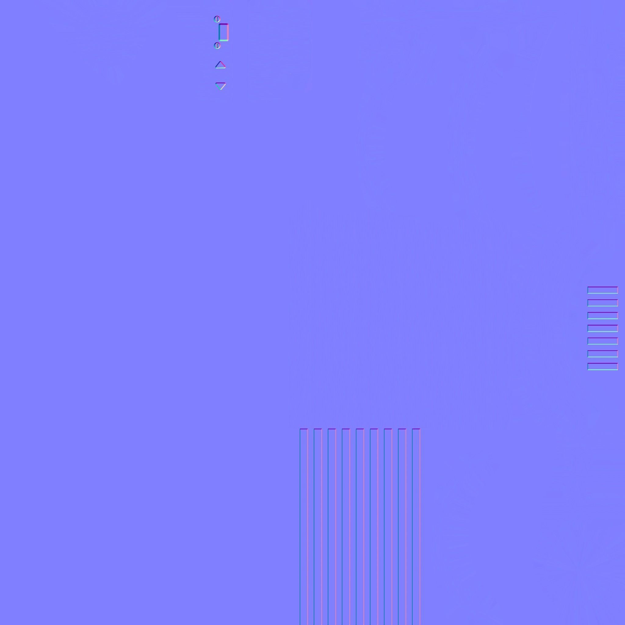 Star Wars Lightsaber 03 Pink - SciFi Character Weapon Low-poly 3D model_19