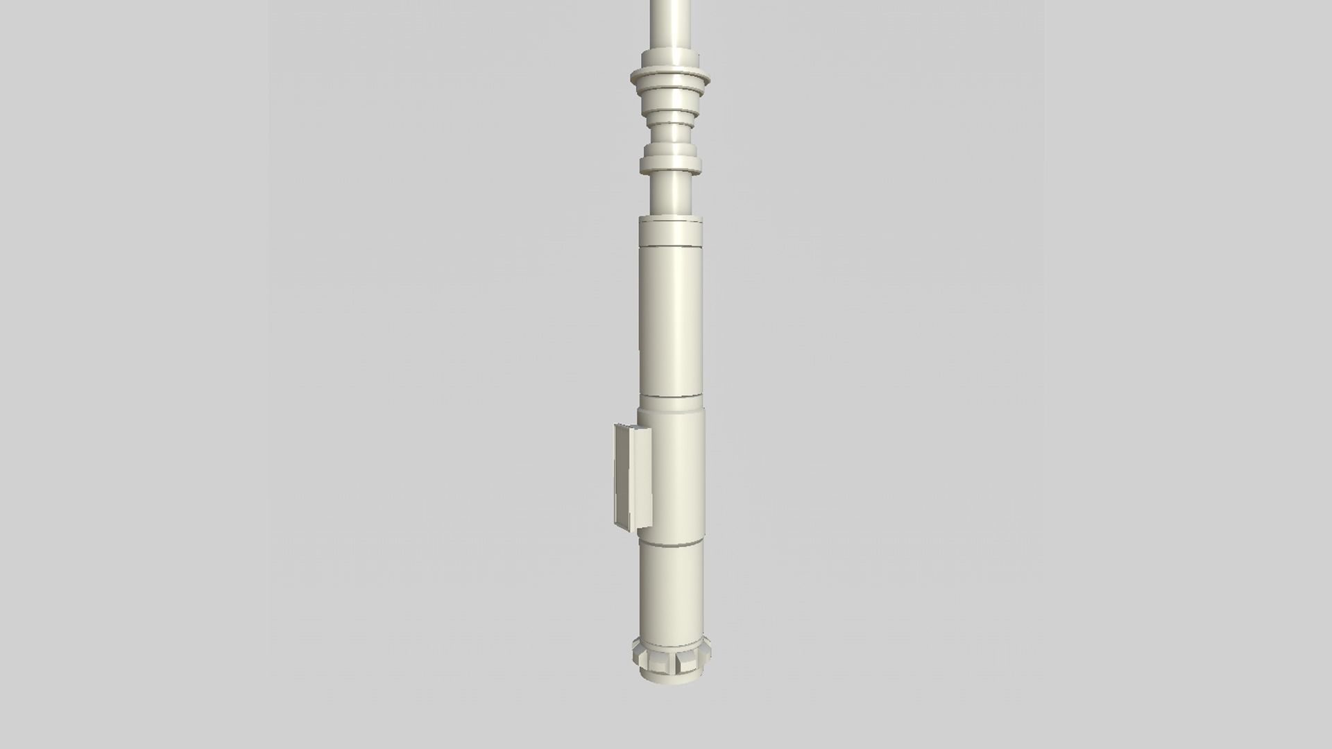 Star Wars Lightsaber 04 Green - SciFi Character Weapon Low-poly 3D model_8