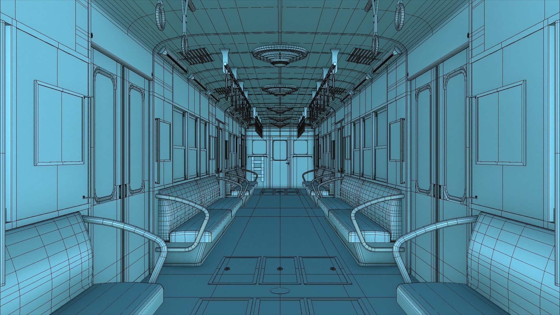 Nagoya Series 250 Low-poly 3D model_3