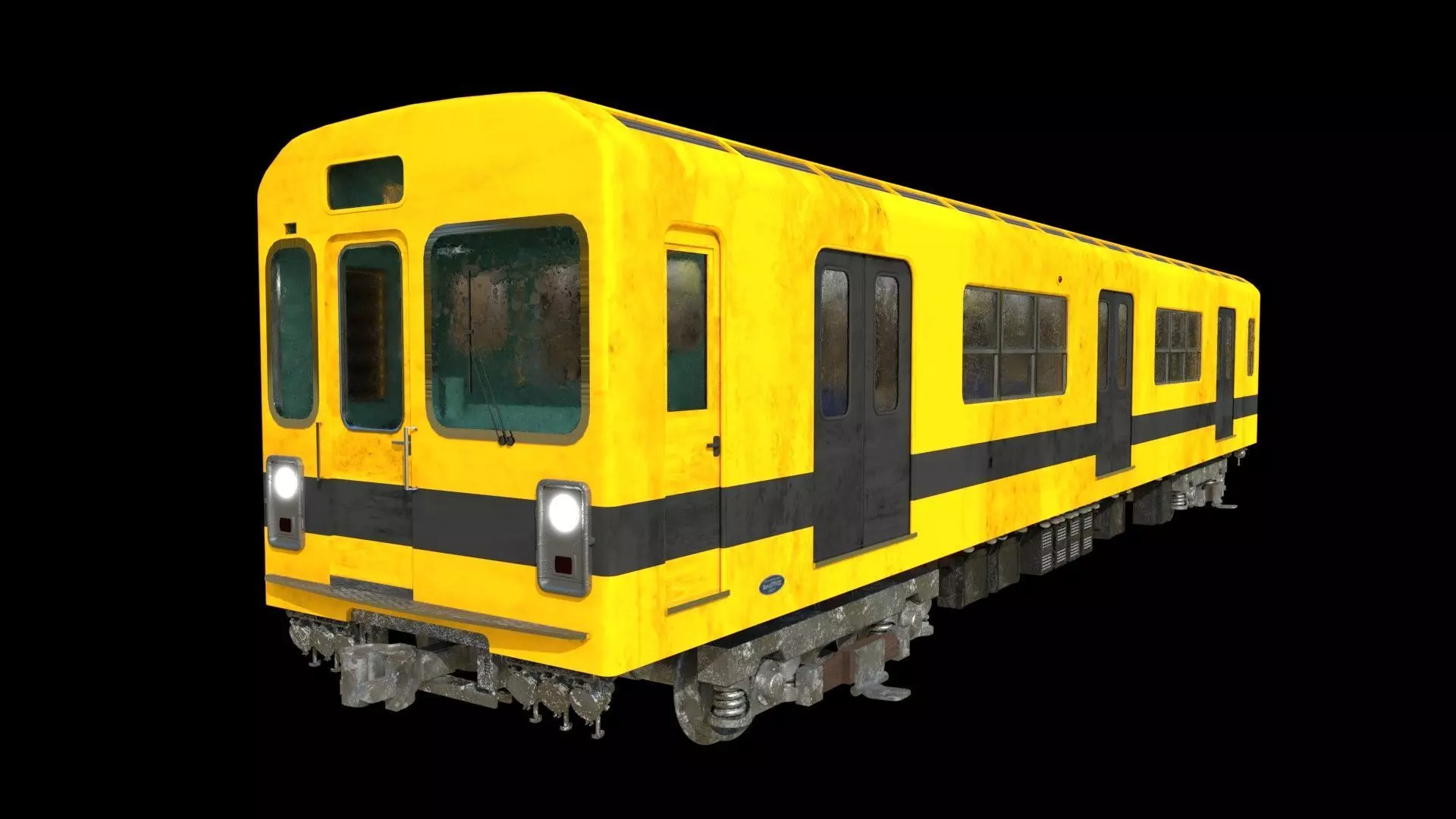 Nagoya Series 250 Low-poly 3D model_0