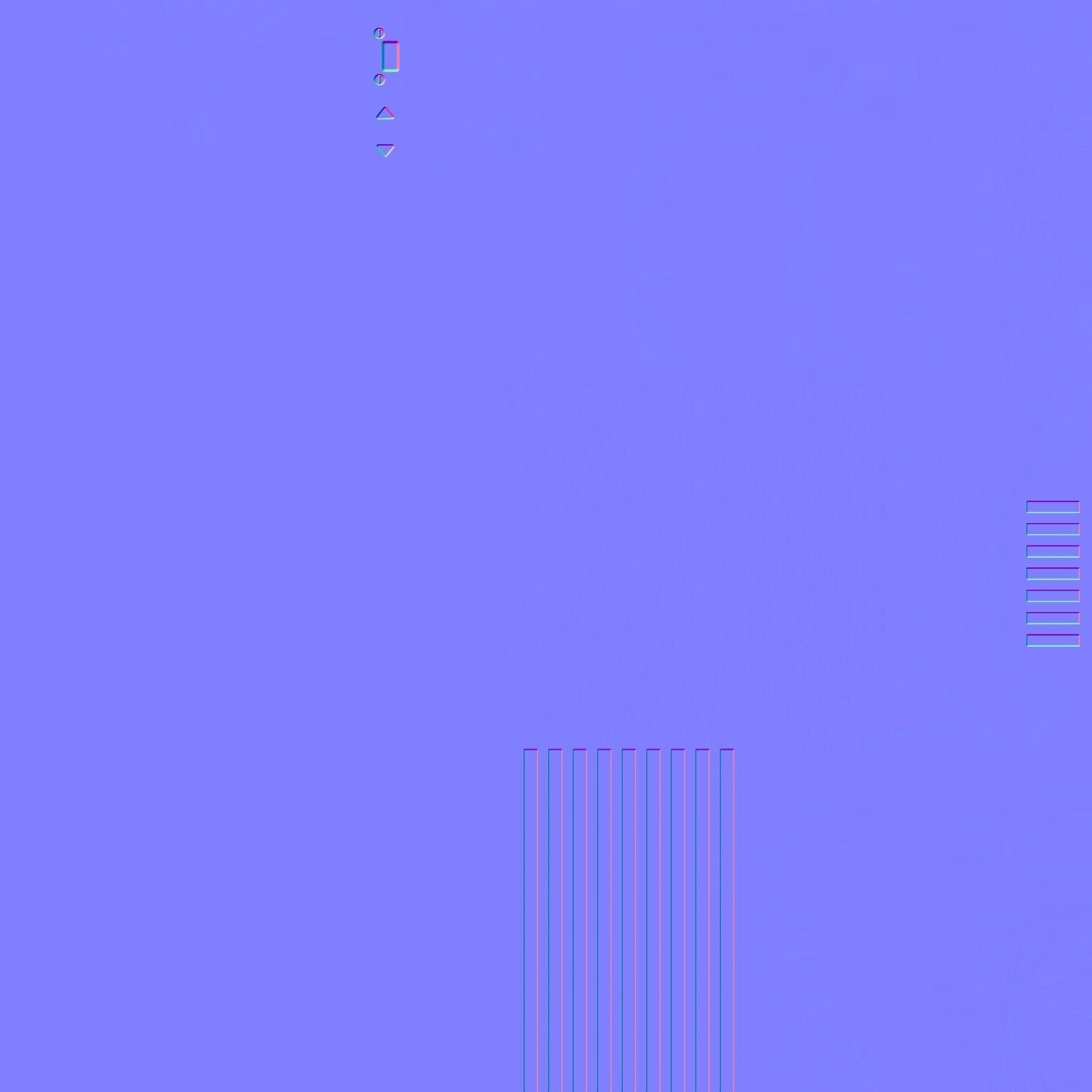 Star Wars Lightsaber 05 Yellow - SciFi Character Weapon Low-poly 3D model_18