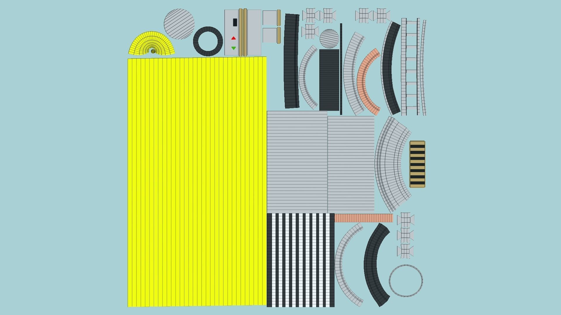 05 Star Wars Lightsaber Colors - SciFi Character Weapon 3D Model Collection_38