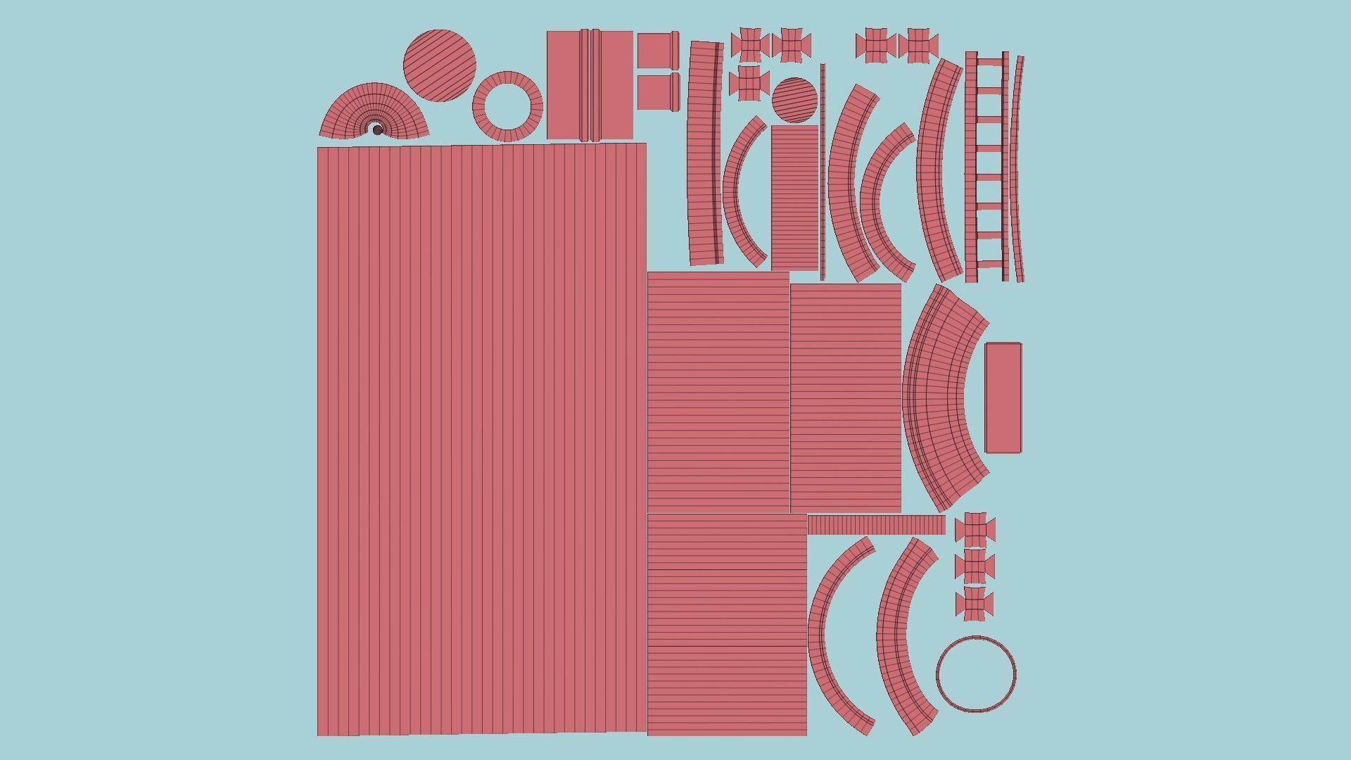 05 Star Wars Lightsaber Colors - SciFi Character Weapon 3D Model Collection_9