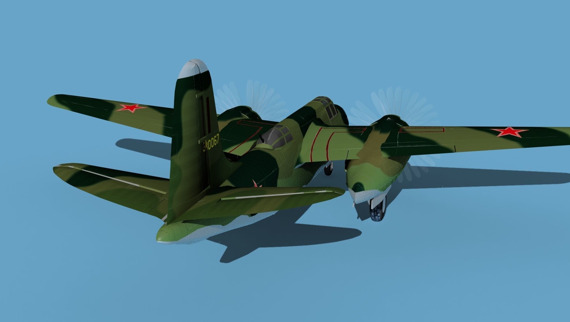 Douglas DB-7 Boston Mk I V08 CCCP 3D model_6