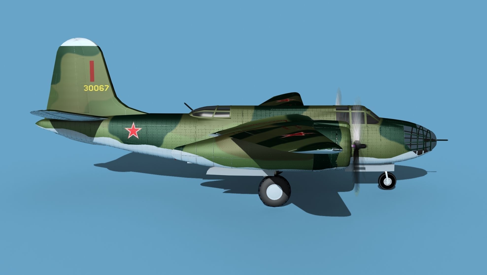 Douglas DB-7 Boston Mk I V08 CCCP 3D model_4