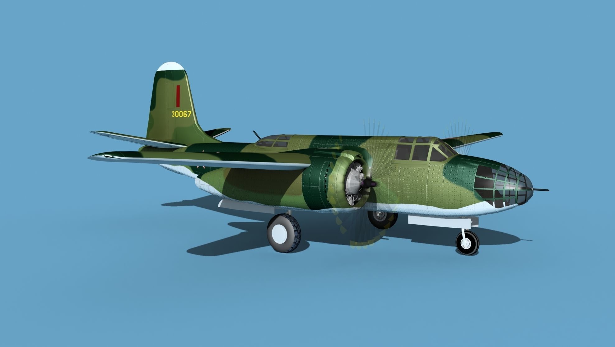 Douglas DB-7 Boston Mk I V08 CCCP 3D model_3