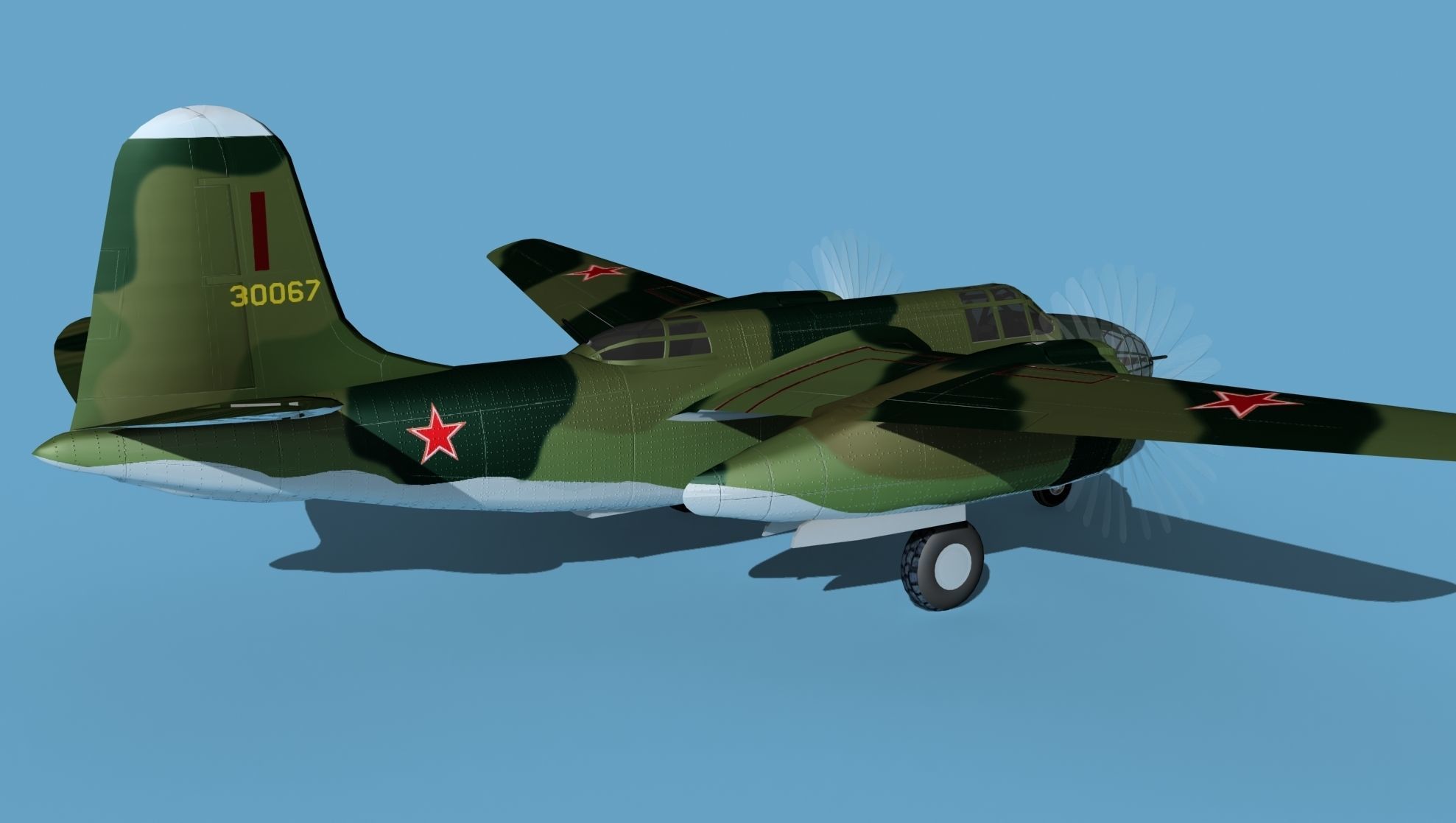 Douglas DB-7 Boston Mk I V08 CCCP 3D model_5