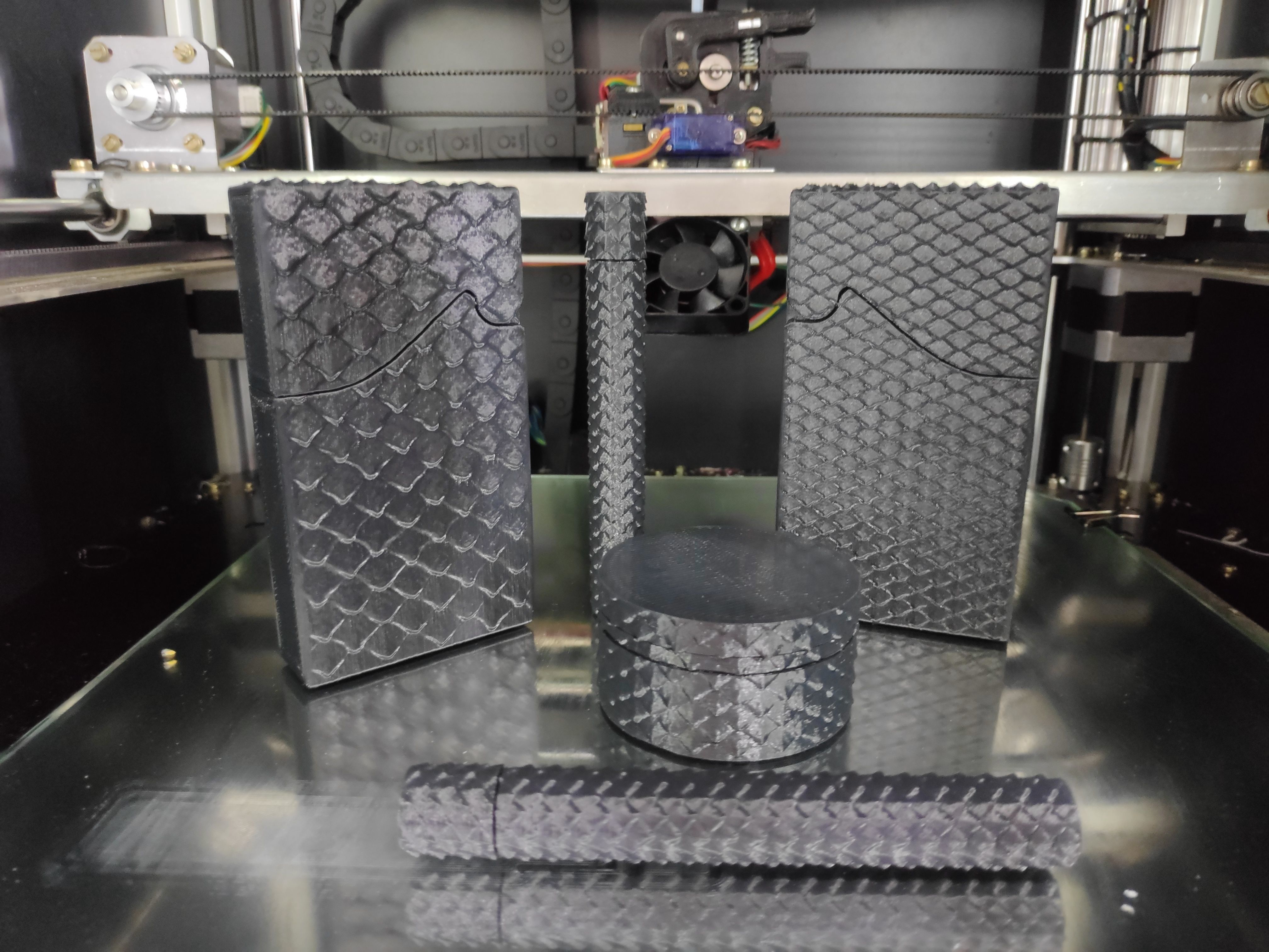 Dragon Skin Grinder - Double Compartiment - Smart Lock 3D print model_2