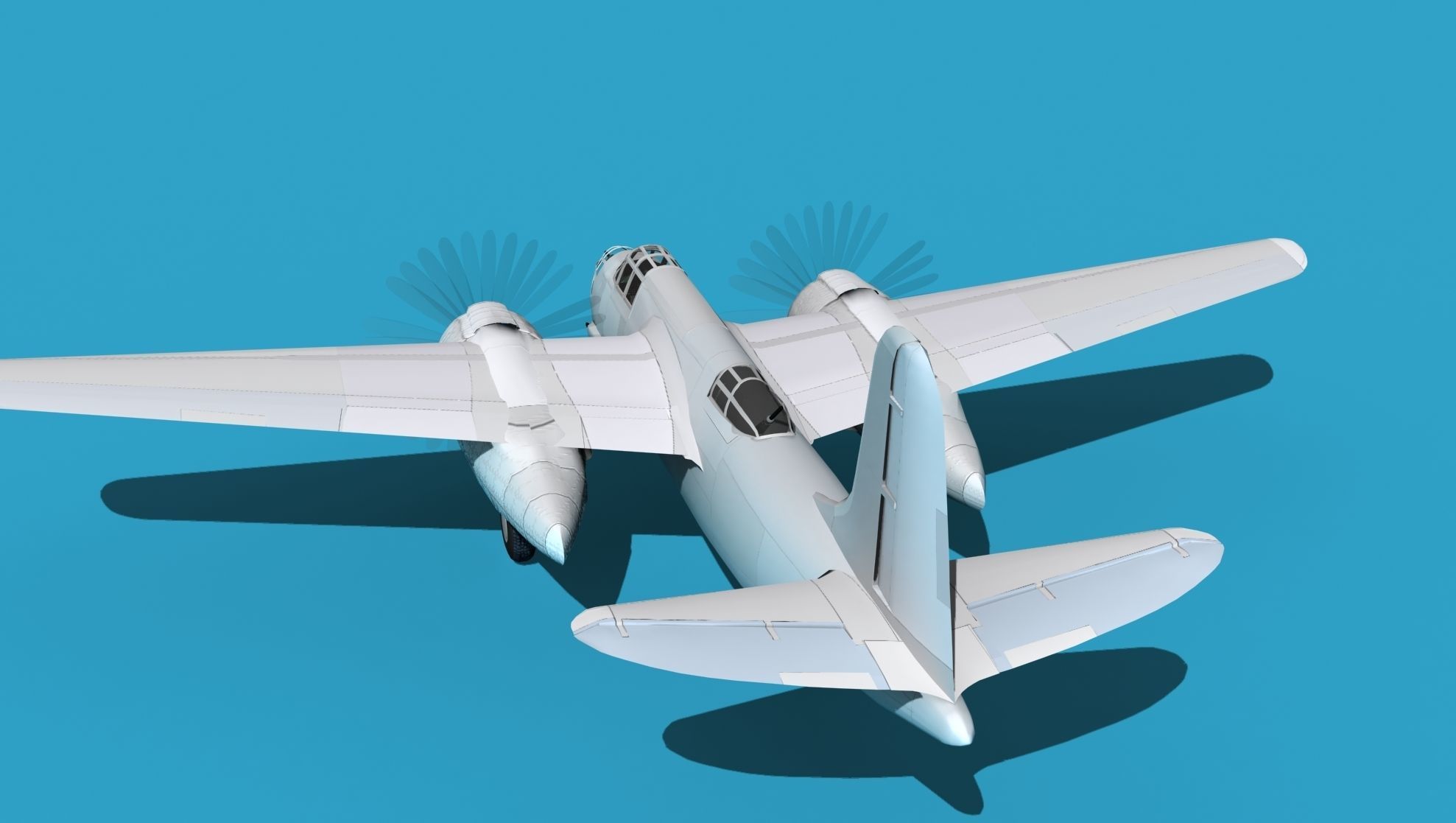 Douglas DB-7 Boston Mk II V00 3D model_7