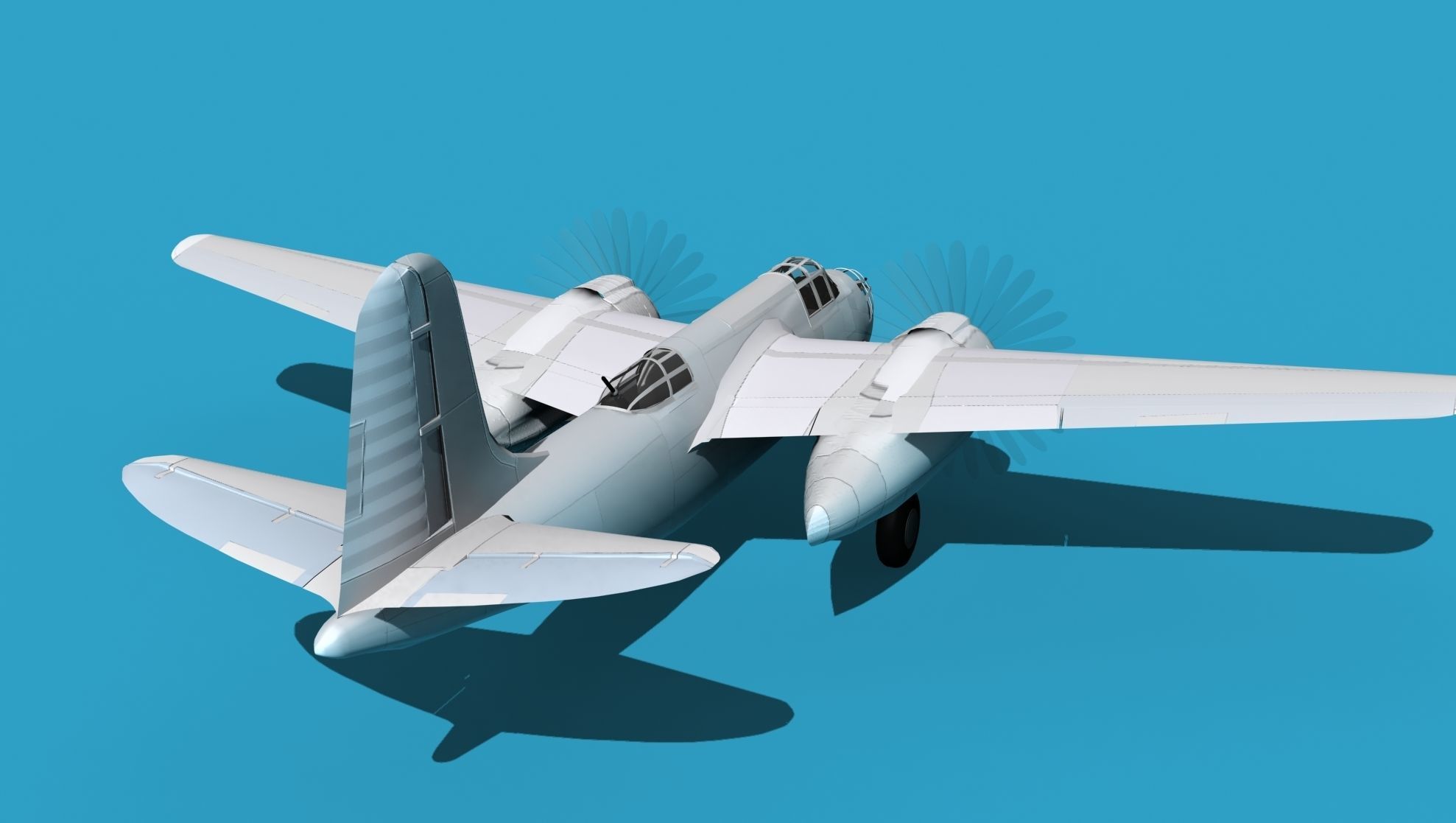 Douglas DB-7 Boston Mk II V00 3D model_6