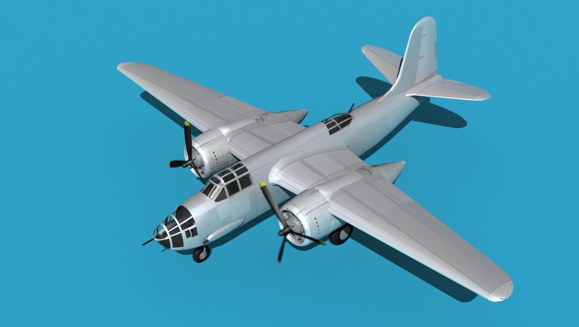 Douglas DB-7 Boston Mk II V00 3D model_10