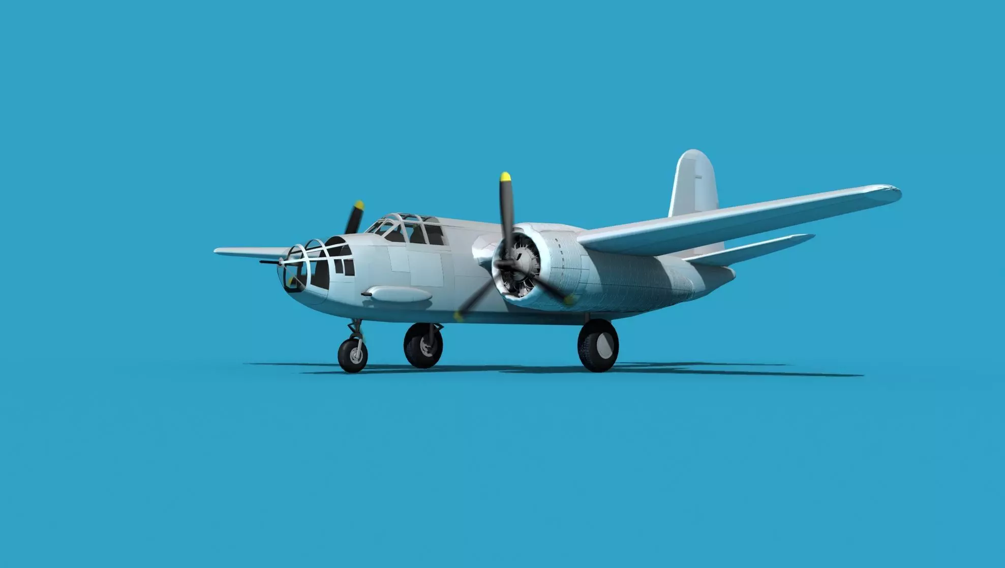 Douglas DB-7 Boston Mk II V00 3D model_0