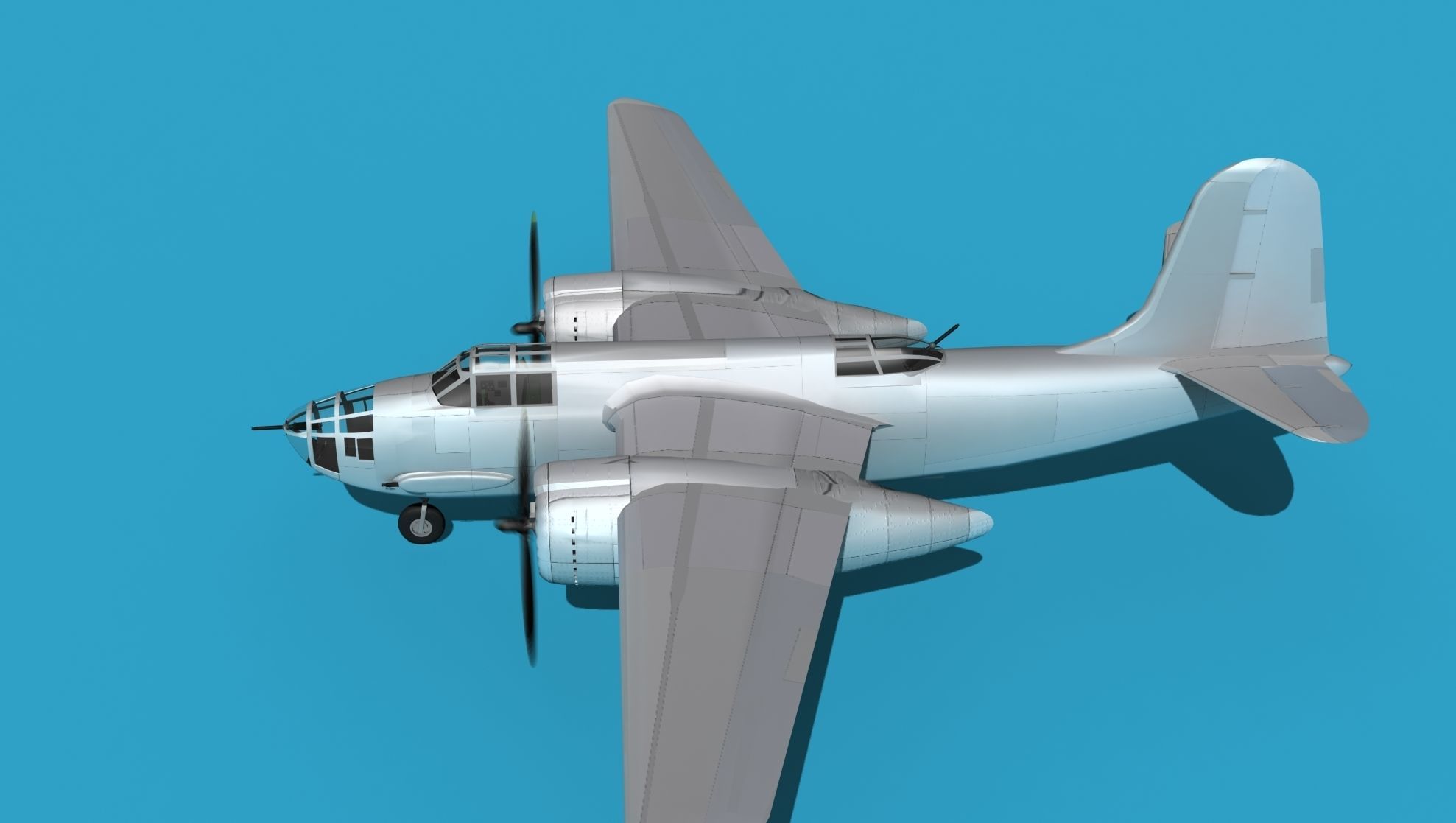 Douglas DB-7 Boston Mk II V00 3D model_9