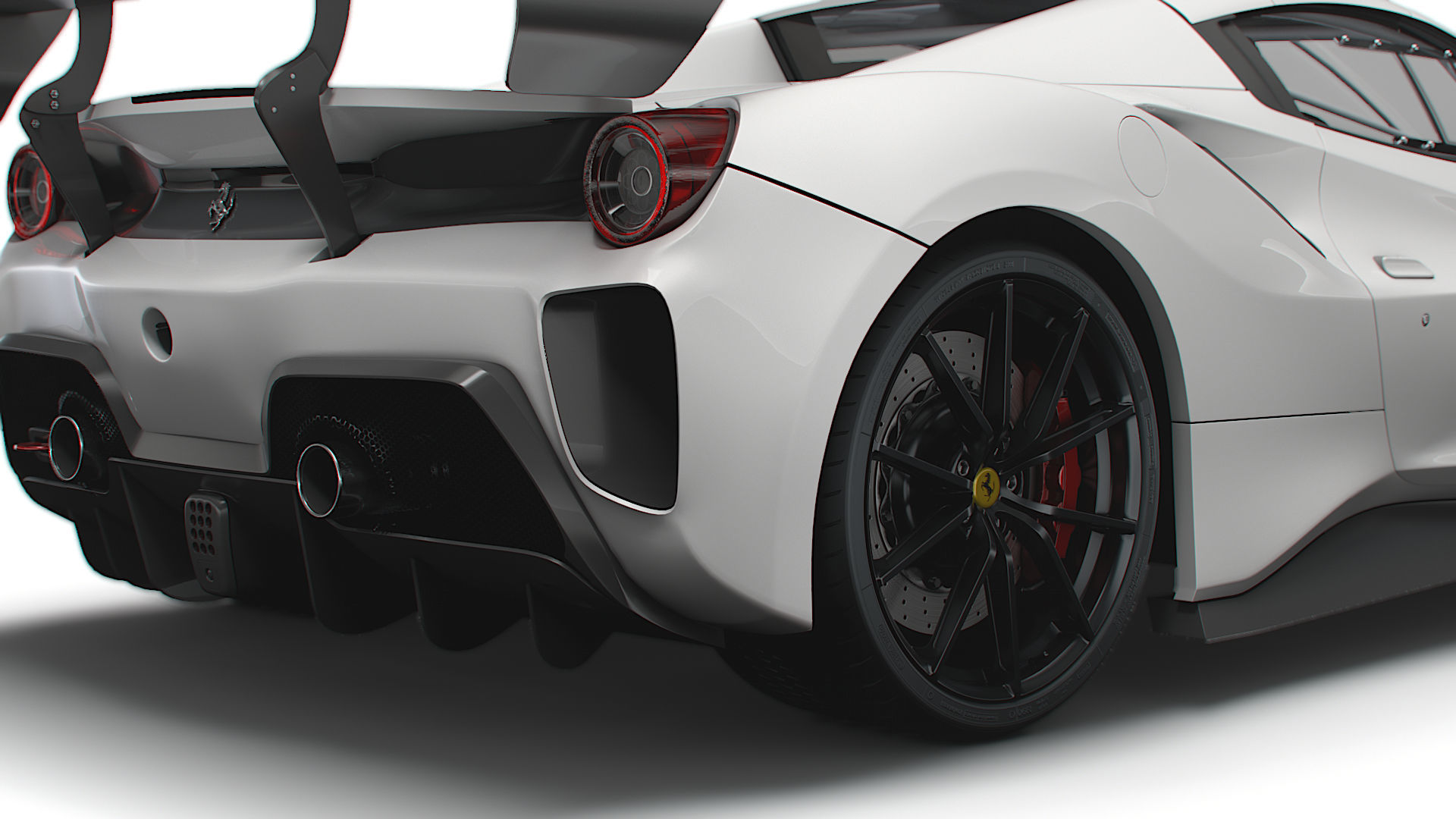 Ferrari GTB 488 EVO Spider 2021 3D model_11
