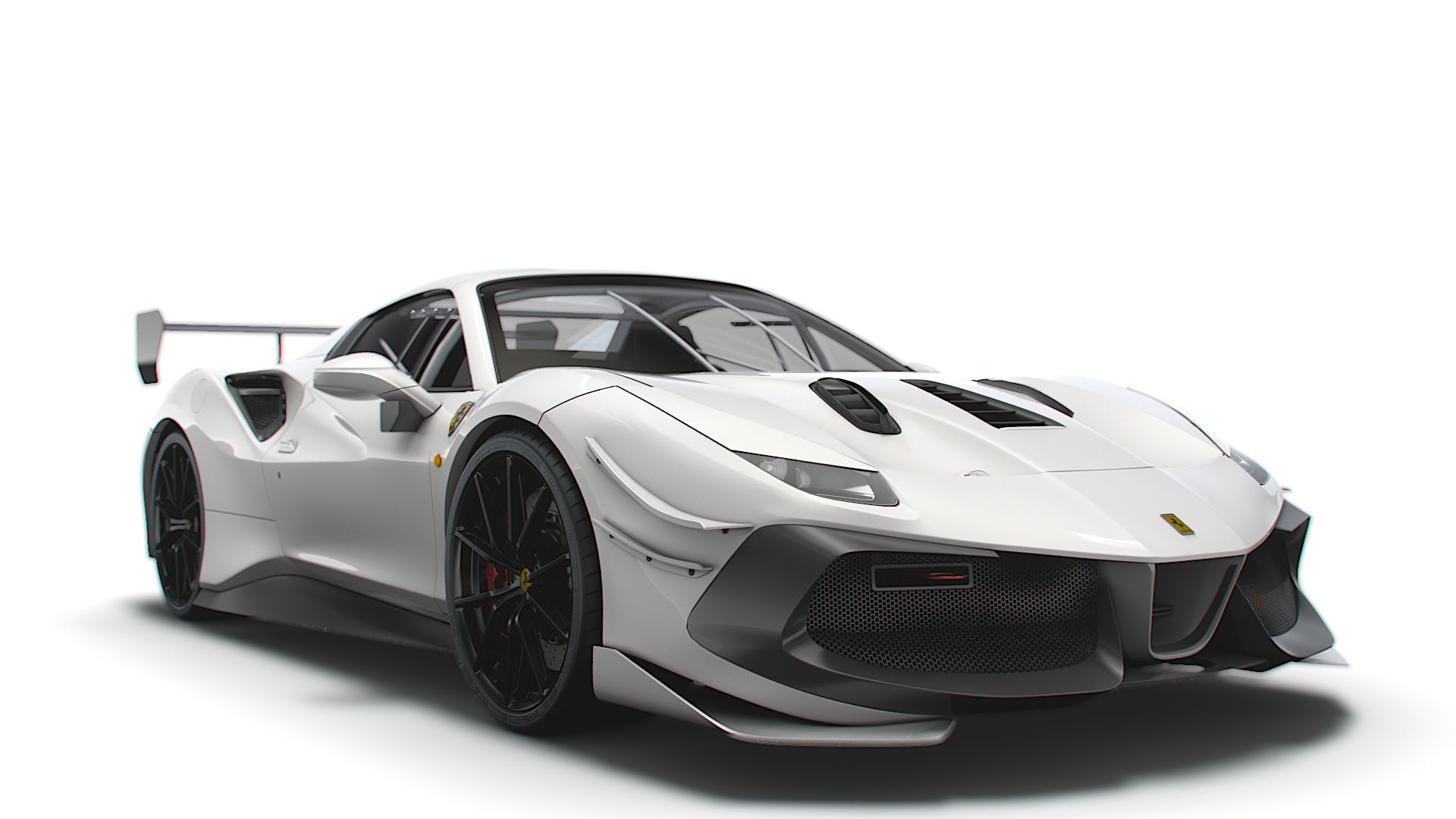 Ferrari GTB 488 EVO Spider 2021 3D model_1