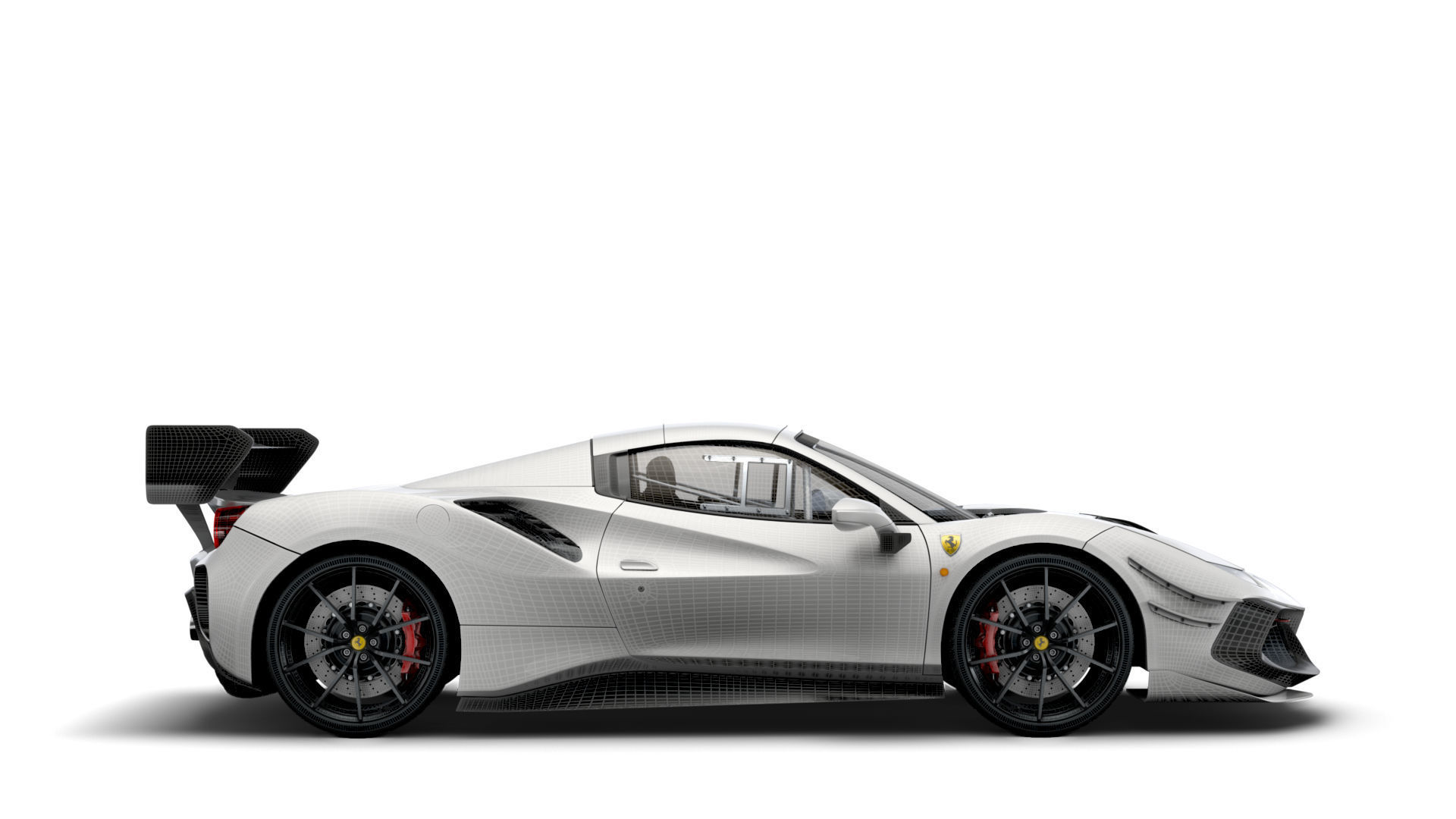 Ferrari GTB 488 EVO Spider 2021 3D model_13