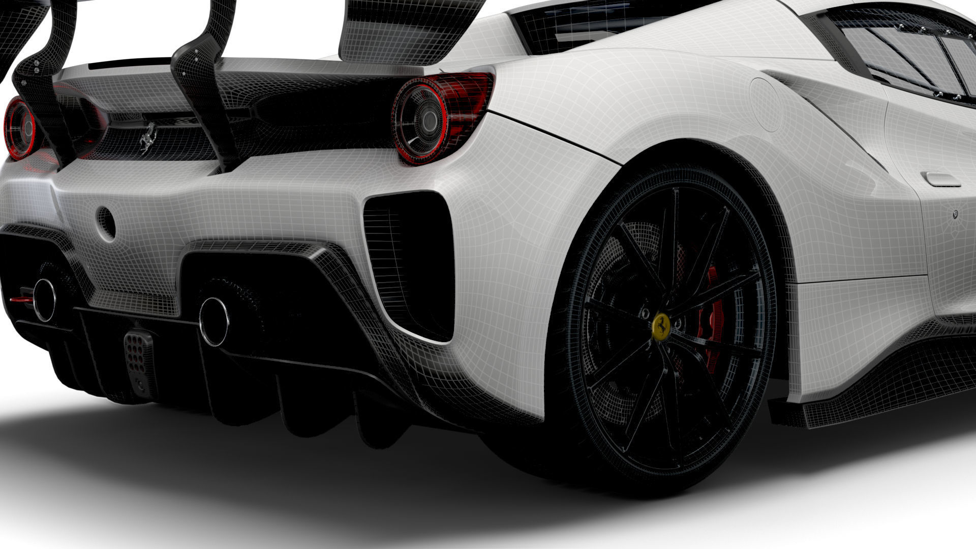 Ferrari GTB 488 EVO Spider 2021 3D model_22