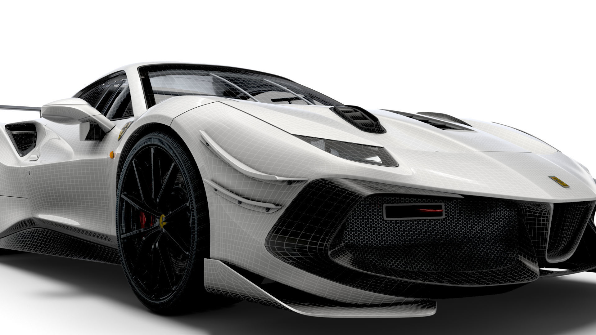 Ferrari GTB 488 EVO Spider 2021 3D model_16