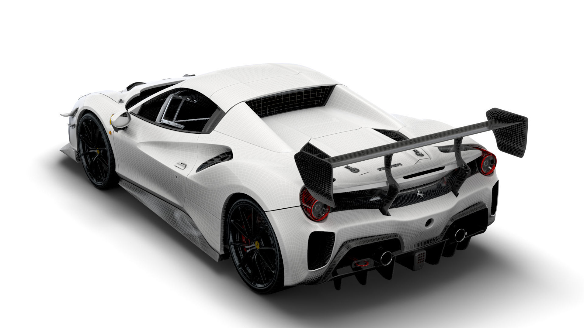 Ferrari GTB 488 EVO Spider 2021 3D model_15