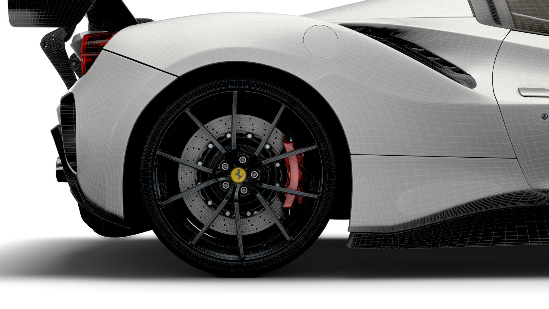 Ferrari GTB 488 EVO Spider 2021 3D model_20