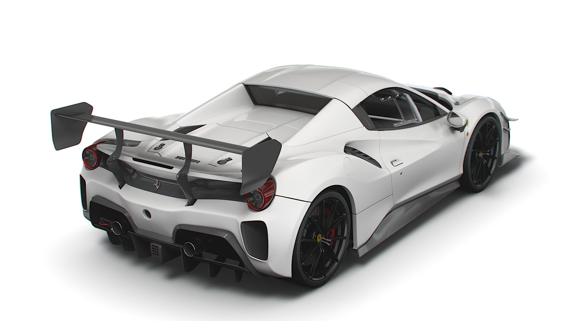 Ferrari GTB 488 EVO Spider 2021 3D model_3