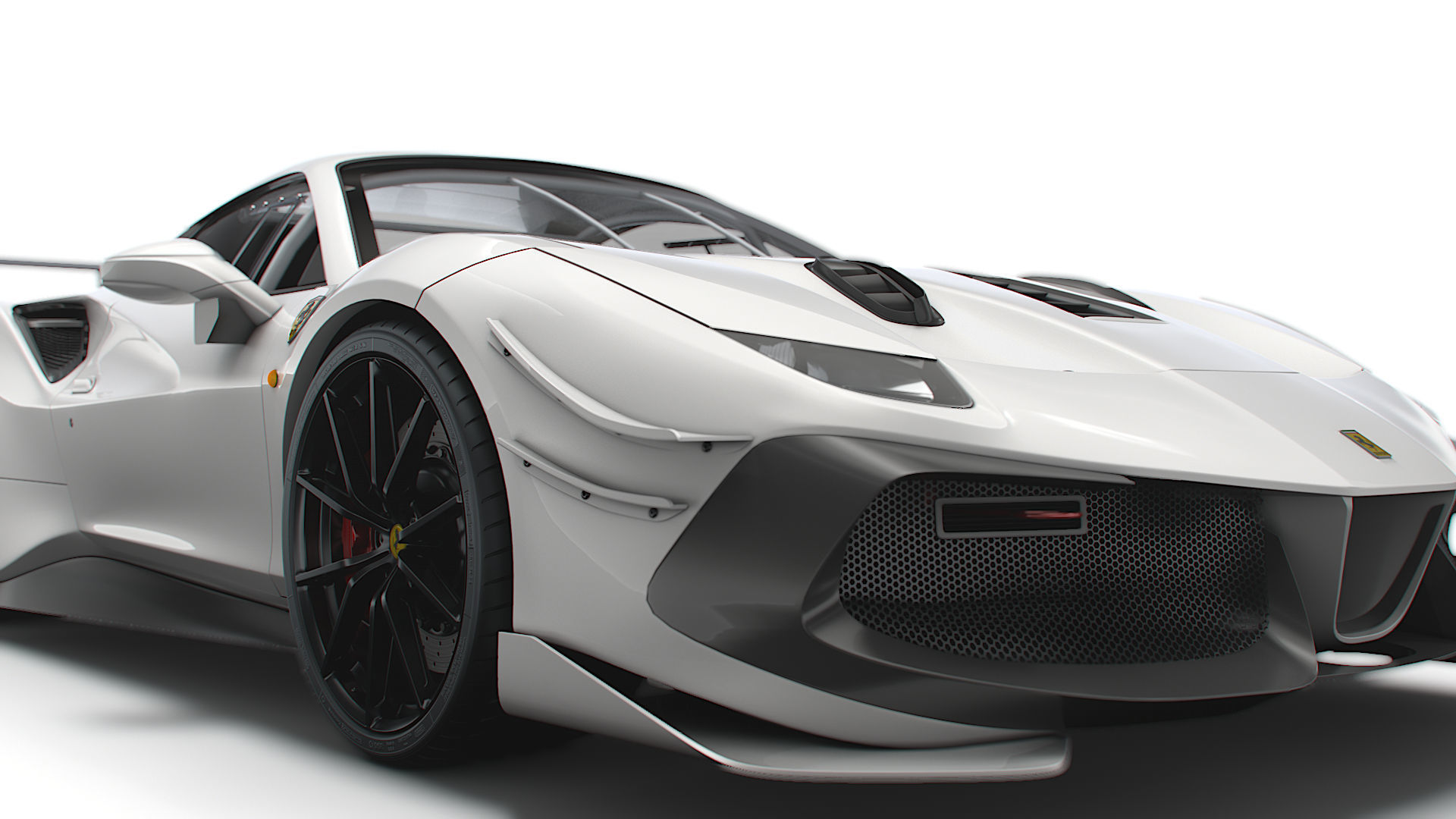 Ferrari GTB 488 EVO Spider 2021 3D model_5