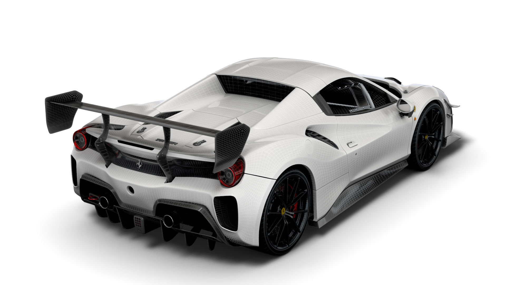 Ferrari GTB 488 EVO Spider 2021 3D model_14