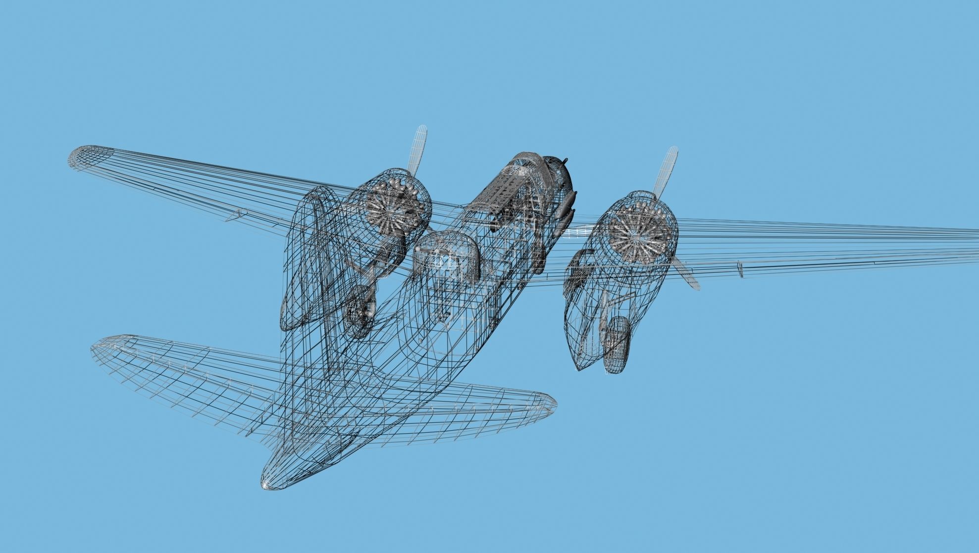 Douglas DB-7 Boston Mk III V04 RNZAF 3D model_16