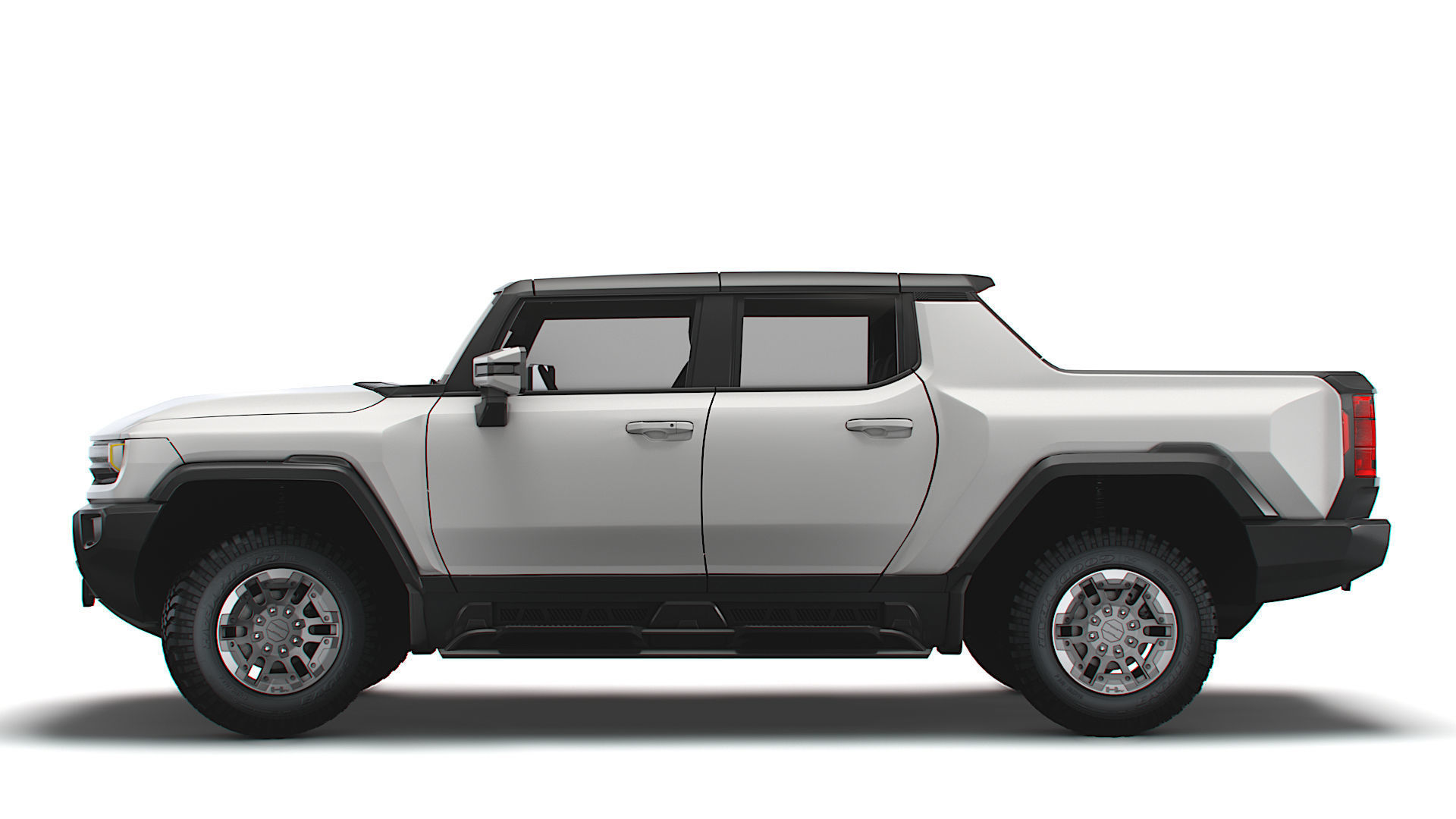 GMC Hummer EV Pickup 2022 3D model_4