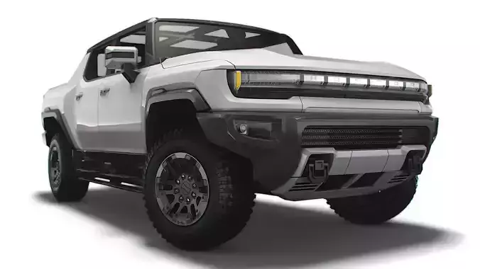 GMC Hummer EV Pickup 2022 3D model
