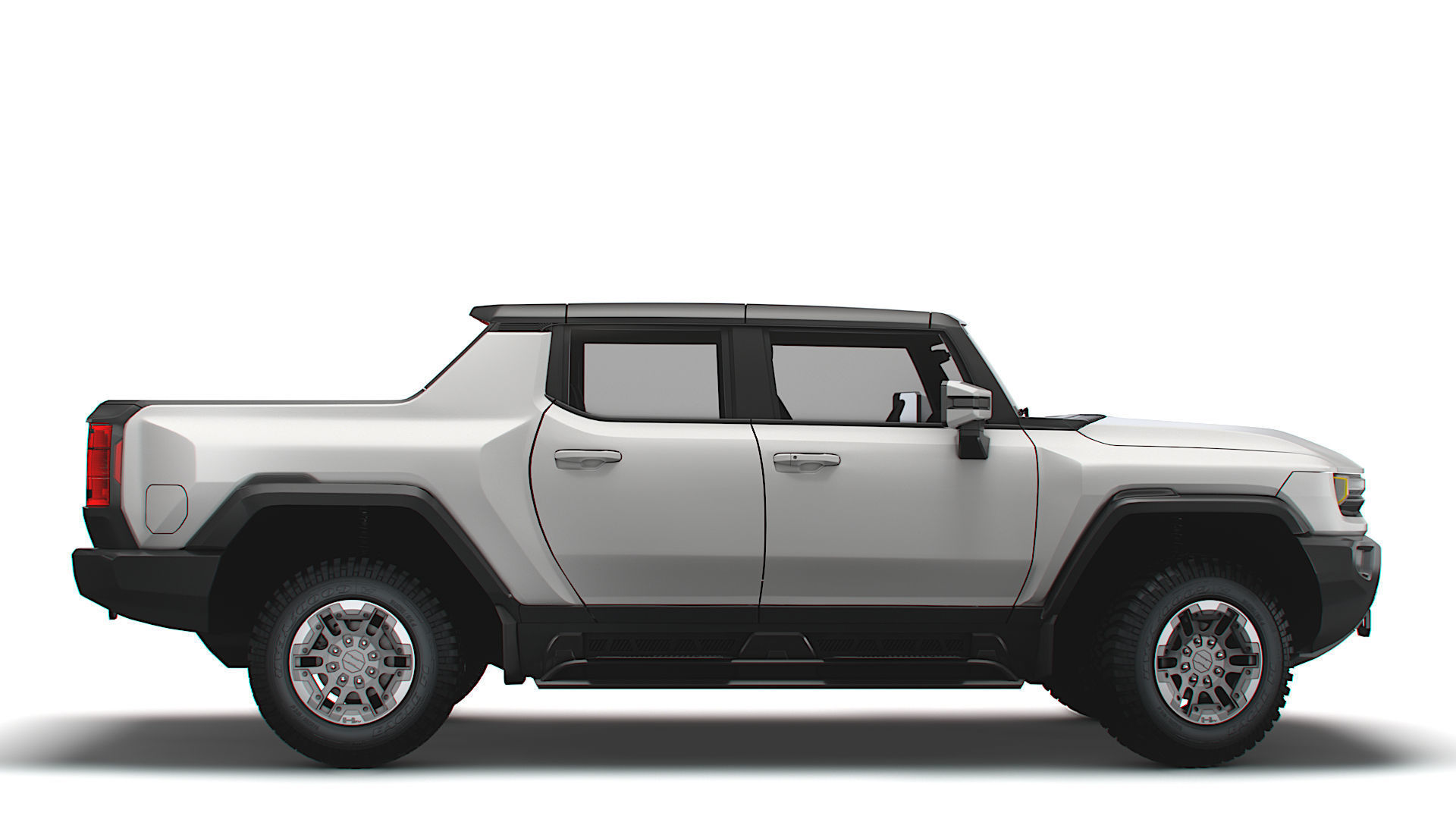 GMC Hummer EV Pickup 2022 3D model_1