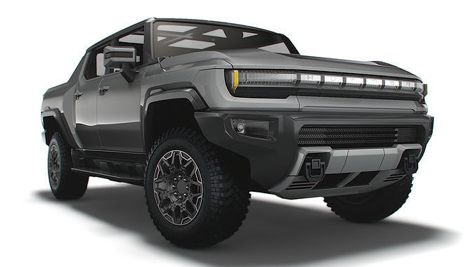 GMC Hummer EV Pickup Edition 1 2022 3D model