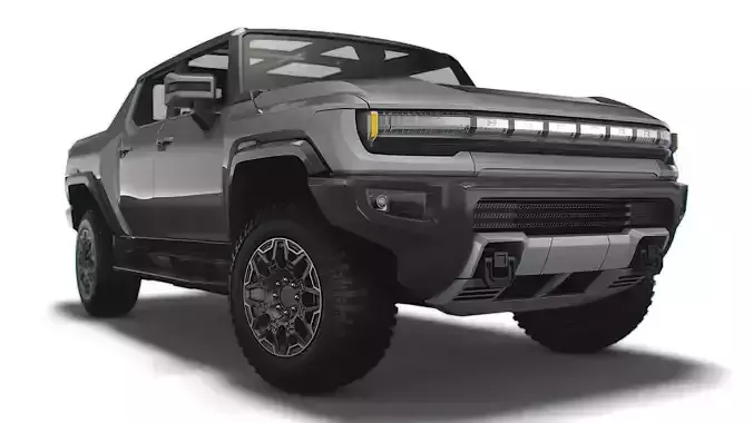 GMC Hummer EV Pickup Edition 1 2022 3D model