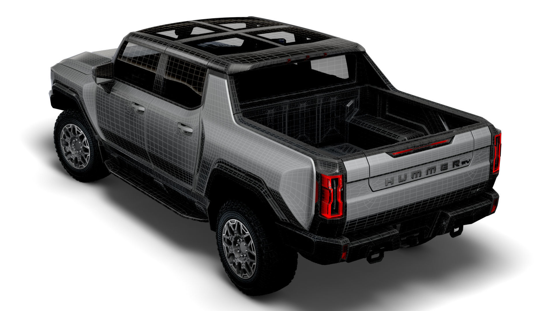 GMC Hummer EV Pickup Edition 1 2022 3D model_15