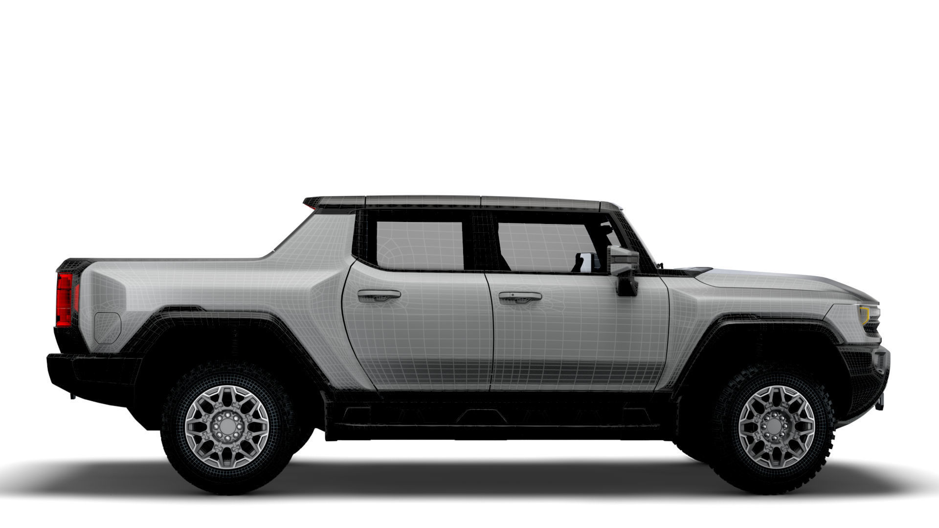 GMC Hummer EV Pickup Edition 1 2022 3D model_13