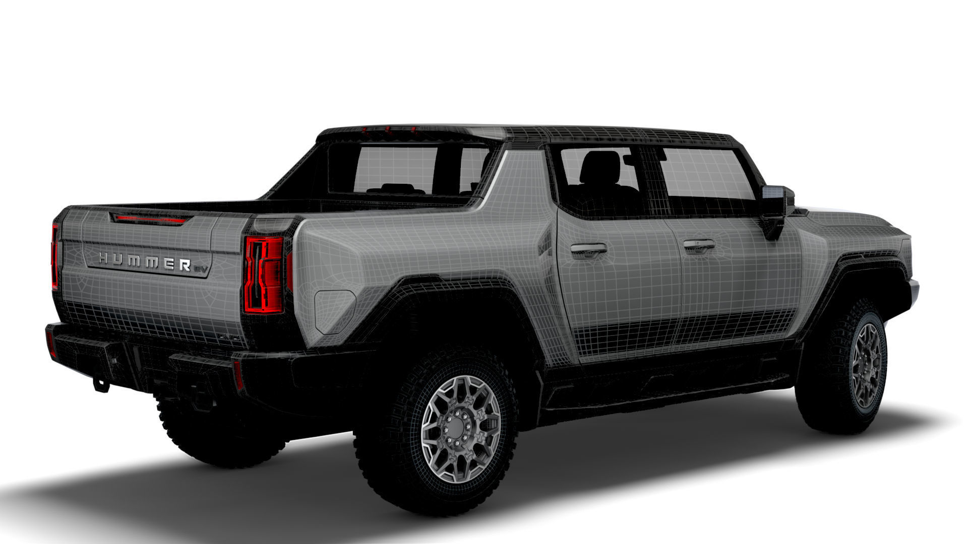 GMC Hummer EV Pickup Edition 1 2022 3D model_14