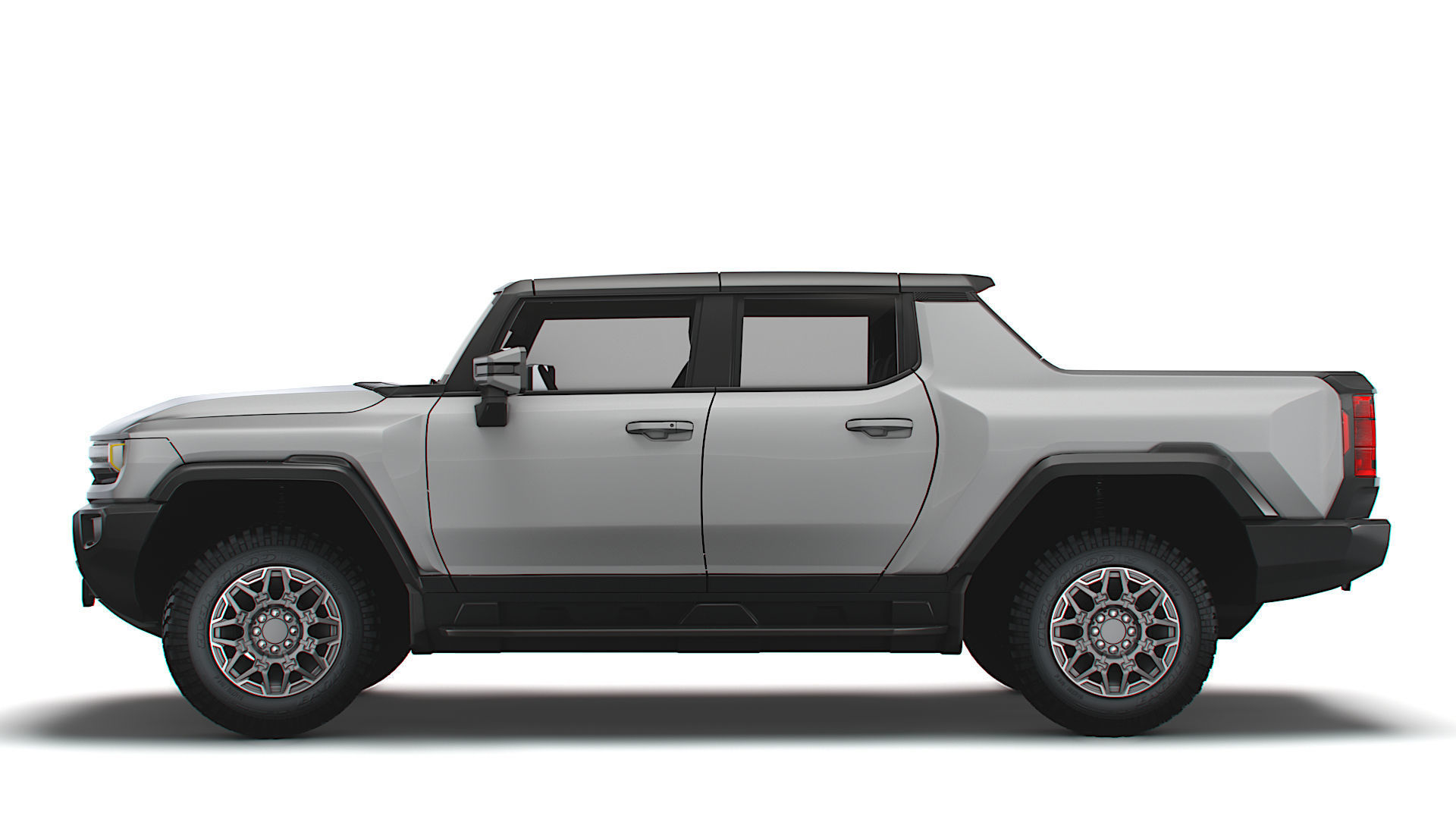 GMC Hummer EV Pickup Edition 1 2022 3D model_4