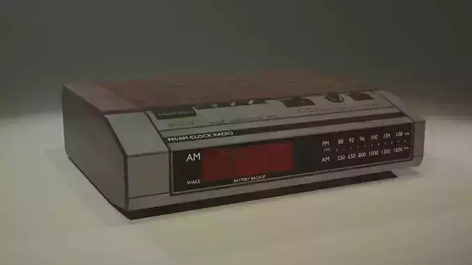 Retro Clock Radio