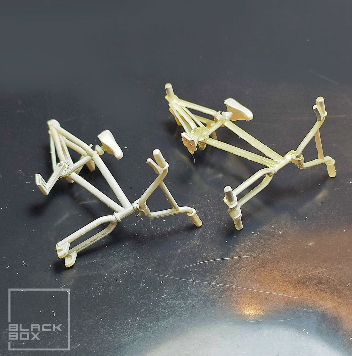 BMX BIKE AND RACK SET 1-24th For modelkit and diecast 3D print model_5