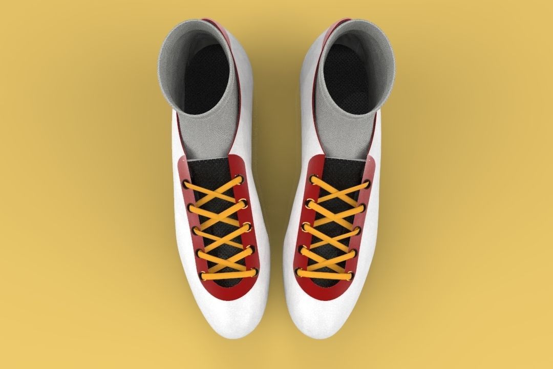 TRAIL RUNNING TRAINER SHOES SNEAKER FOOTBALL SOCCER 3D model_4