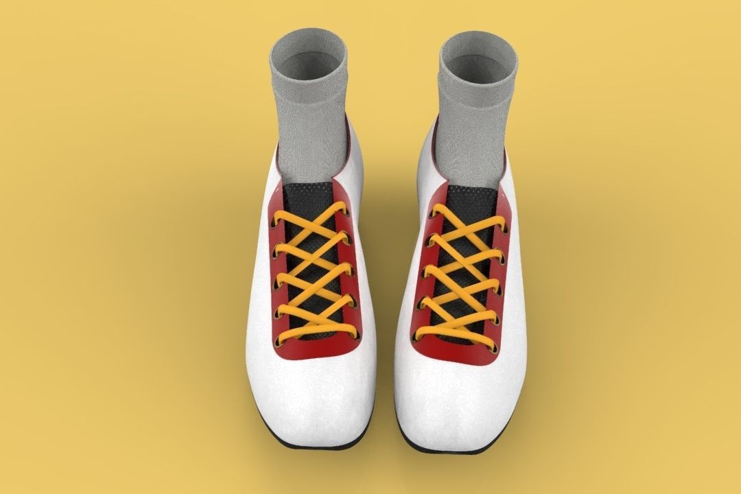 TRAIL RUNNING TRAINER SHOES SNEAKER FOOTBALL SOCCER 3D model_1