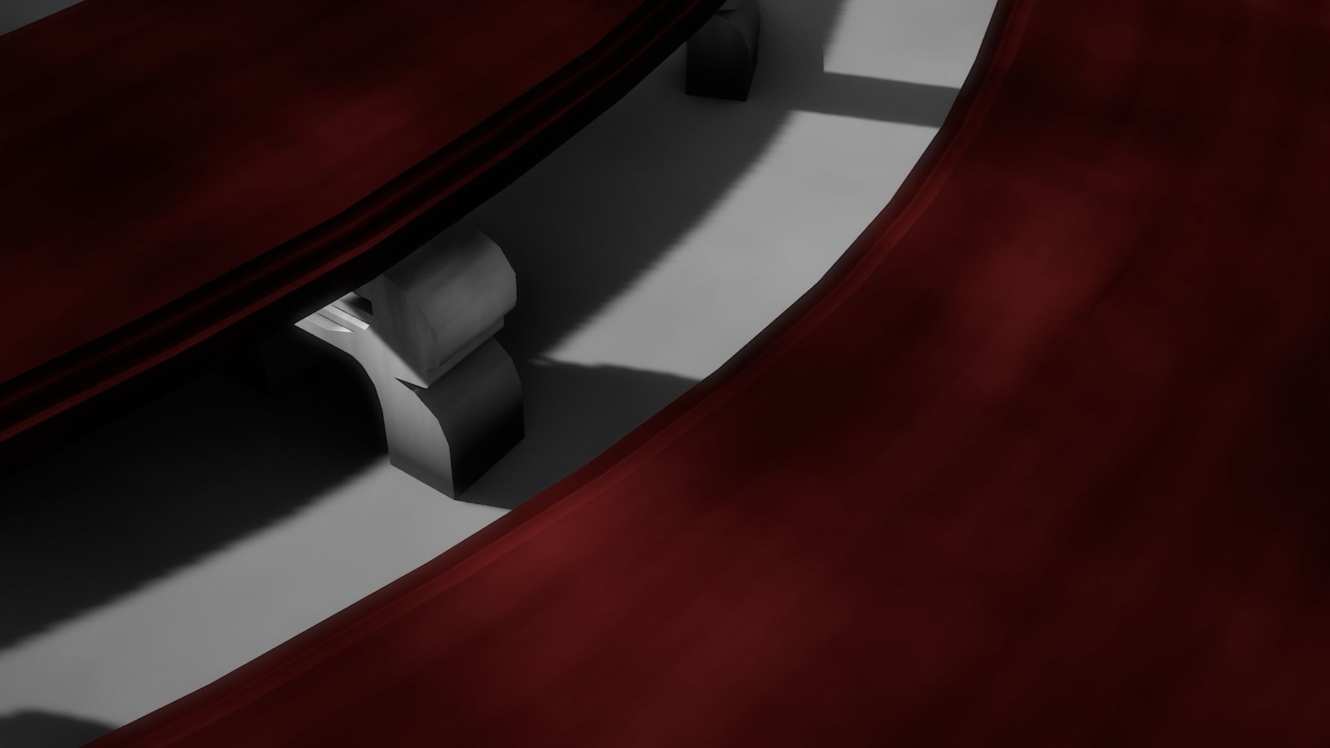 Garden Bench 3D model_13